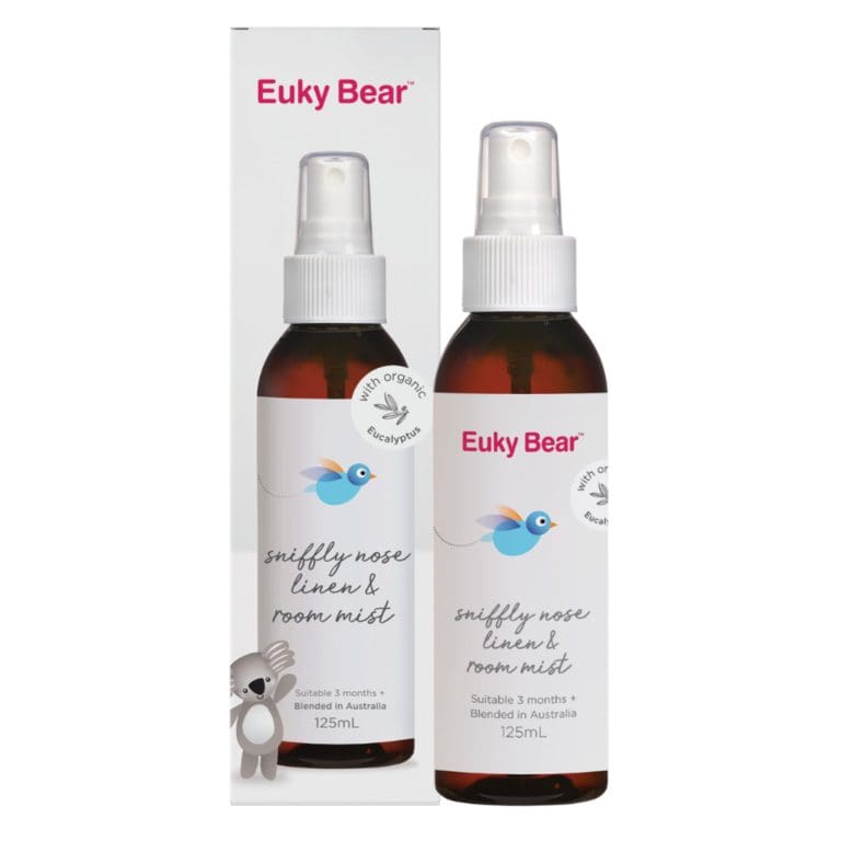Euky Bear Sniffly Nose Linen & Room Mist 125mL