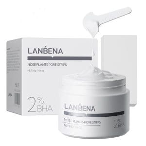 Lanbena Blackhead Remover Nose Plants Pore Strips Deep Cleansing Peel Off Mask