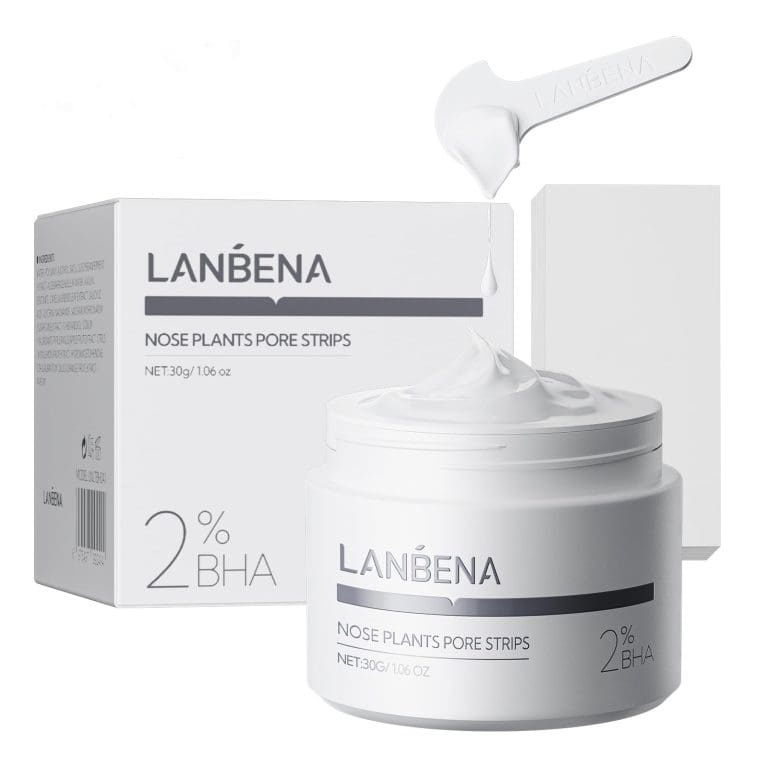 Lanbena Blackhead Remover Nose Plants Pore Strips Deep Cleansing Peel Off Mask