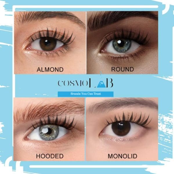 COSMOLAB Oriental Doll Pop-On Lashes- DIY Pre-Glued Extension Clusters