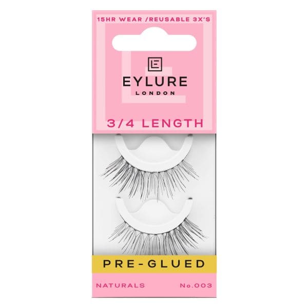 Eylure London Pre Glued Eyelashes, Accent 003