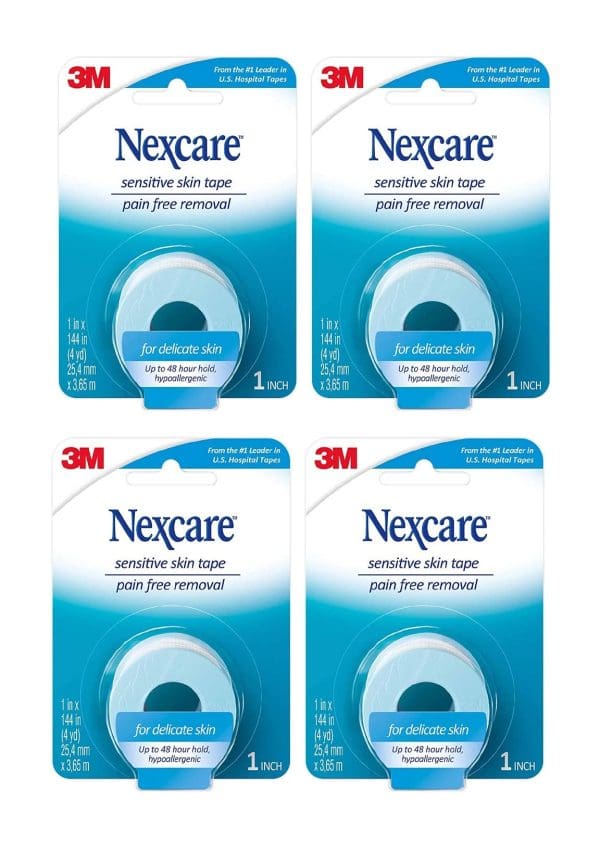 4* Nexcare Sensitive Skin Tape 3.6 Metres