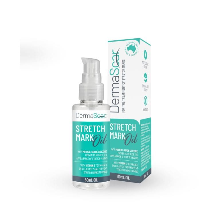 Dermascar Stretch Mark Oil – Stretch Marks Removal Oil – Scar And Stretch Marks Treatment For Men And Women – Stretch Marks Removal For Pregnancy – 60ml