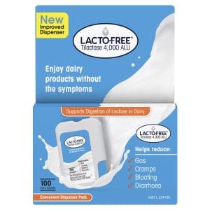 Lacto - Free 100 Mini Tablets