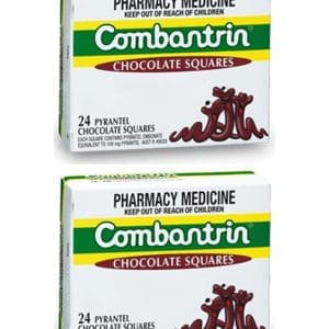 3* Combantrin Chocolate Squares 24