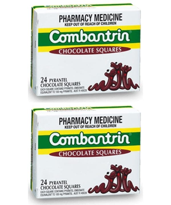 3* Combantrin Chocolate Squares  24