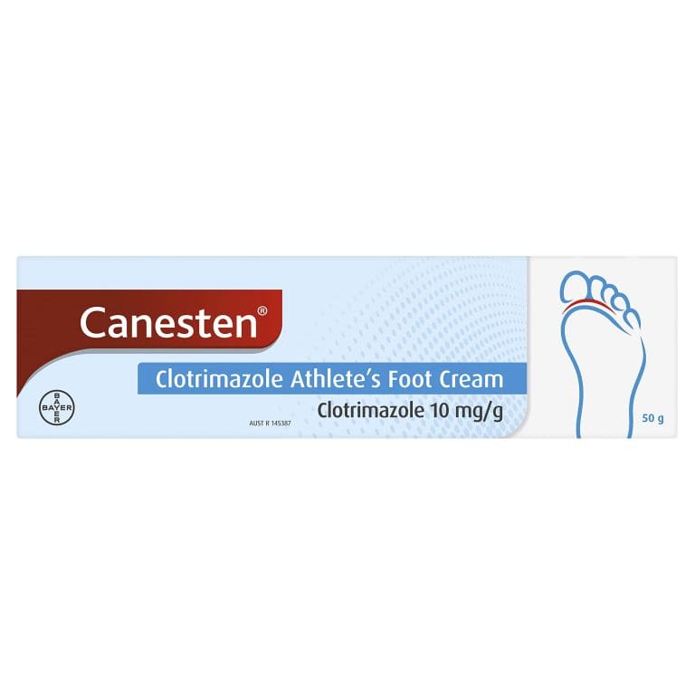 Canesten Anti-Fungal Athlete’s Foot (Tinea Pedis) Cream 50g