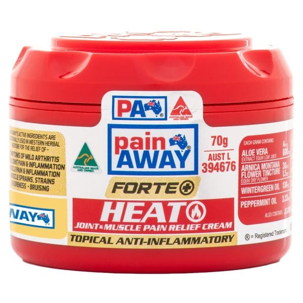 PAIN AWAY Heat Pain Relief Cream 70g