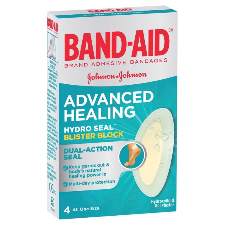 Band – Aid Advanced Healing Hydro Seal Blister Block 4 Pack Regular
