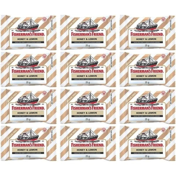 Fisherman's Friend Honey-Lemon Flavour 25g*12