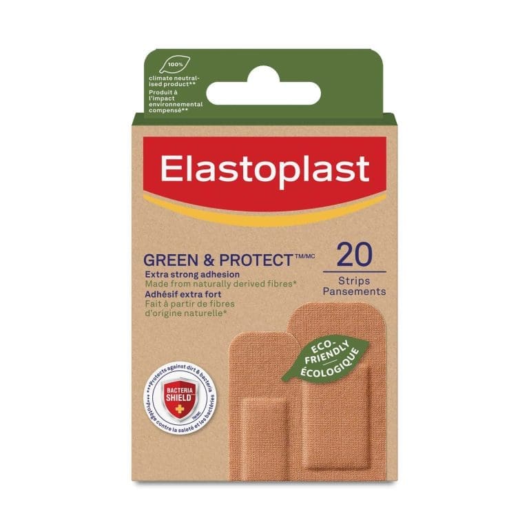 Elastoplast Green Protect Adhesive Bandages 20 Strips