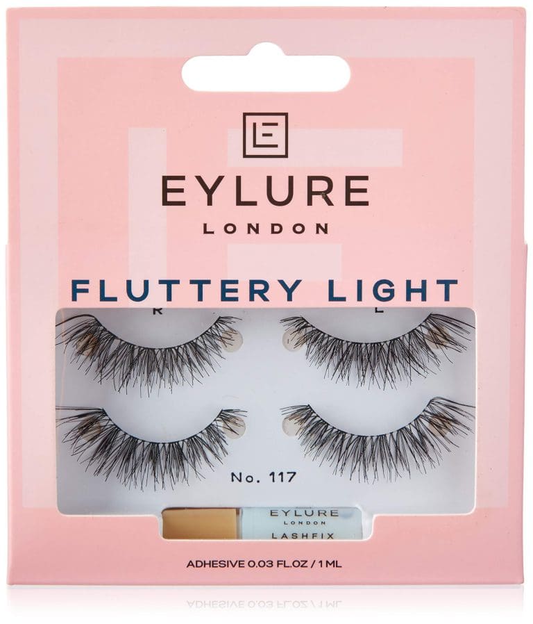 Eylure Fluttery Light No. 117 Twin False Lashes Pack