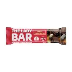 The Lady Bar Choc Peanut Butter 50G