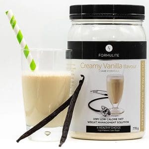 Formulite Protein Shake Tub 770G High Protein Low Sugar Meal Replacement Shake Powder For Men And Women Vlcd Very Low Calorie Diet Shakes Creamy Vanilla - Image 3