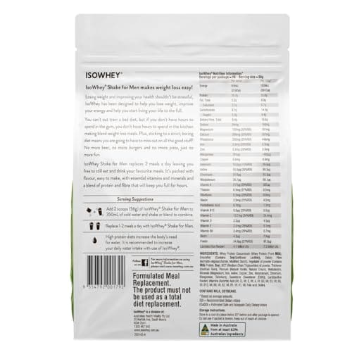 Isowhey Men S Vanilla Shake 840G
