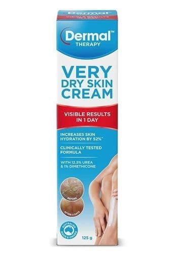 3* Dermal Therapy Very Dry Skin Cream 125G