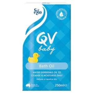 QV Baby Bath Oil 250ml - Image 3