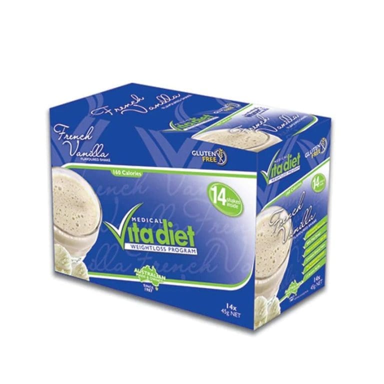 Vita Diet Shake Powder 14 – Piece Pack French Vanilla