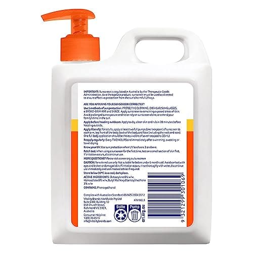 Cancer Council Everyday Value Sunscreen SPF50 1L