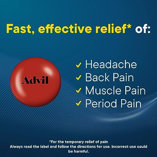 Advil Tablets 200mg Ibuprofen