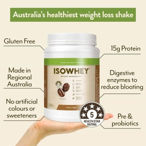Isowhey Classic Coffee Powder Brown 672G