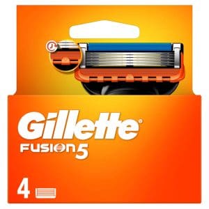 Gillette Fusion 5 Razor Blades 4 Blades, Packaging may vary.