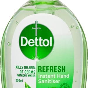 Dettol 200ml Hand Sanitiser Healthy Touch With Aloe Vera