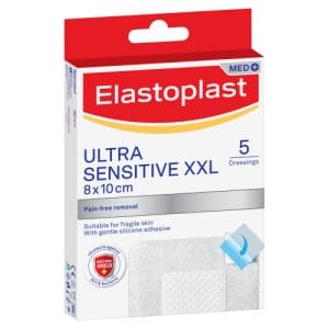 Elastoplast Ultra Sensitive Xxl Wound Dressing 5 Pack - Image 1