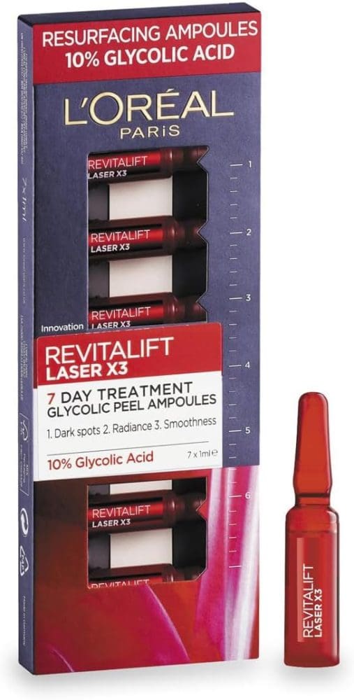L’Oreal Revitalift Laser Renew Ampoules 7 Day Cure Peeling Effect – 7×1.3ml