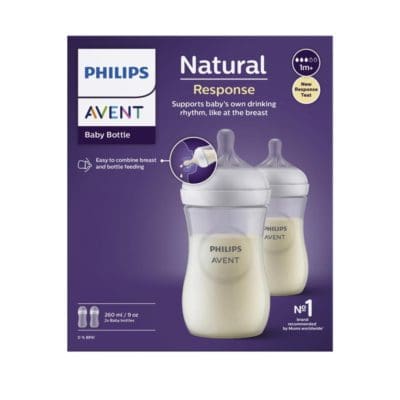 Avent Bottle Natural Response 260ml 2 – Pack