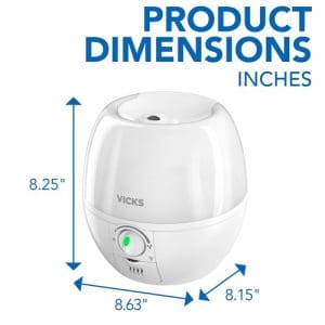 Vicks 3 - In - 1 Sleepytime Humidifier, No. 1 Brand Recommended By Pediatricians*. - Image 9