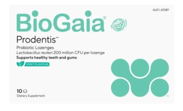 Biogaia Prodentis Lozenges Mint 10 Pack