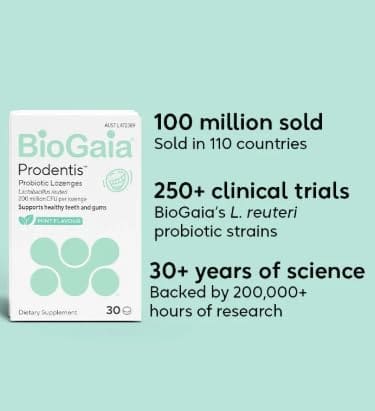 Biogaia Prodentis Lozenges Mint Flavour 30 Pack