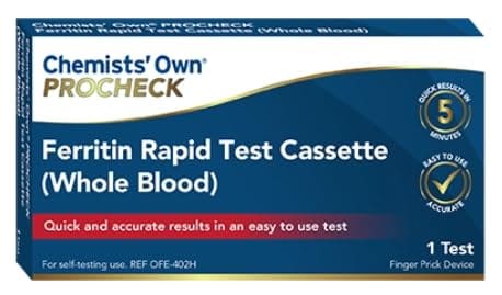 CO PROCHECK Ferritin Rapid Test Cassette