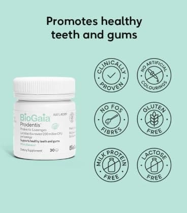 Biogaia Prodentis Lozenges Mint Flavour 30 Pack