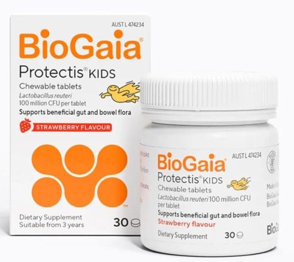 Biogaia Protectis Kids Chewable Tablets Strawberry 30 Pack