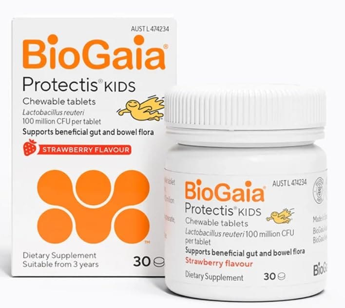 Biogaia Protectis Kids Chewable Tablets Strawberry 30 Pack
