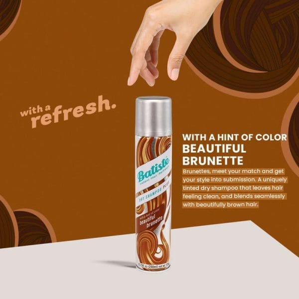 Batiste Brunette Dry Shampoo 200ml