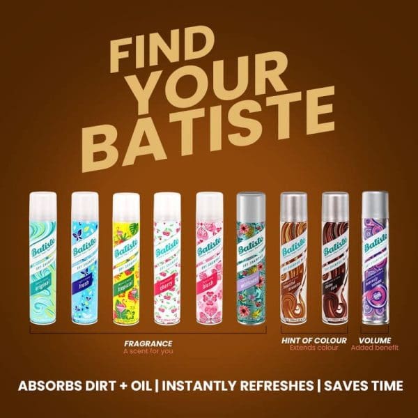 Batiste Brunette Dry Shampoo 200ml