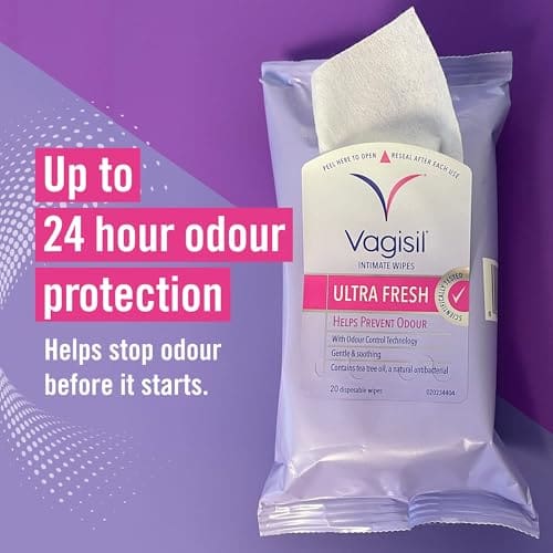 Vagisil Ultra Fresh Intimate Wipes 20 Pack