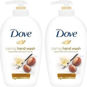2* Dove Shea Butter And Warm Vanilla Scent Nourishing Handwash 250ml (packaging may vary)