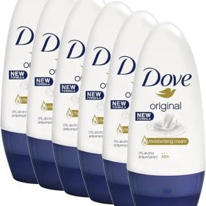 6* Dove Women Original Antiperspirant Deodorant 50ml (packaging may vary)