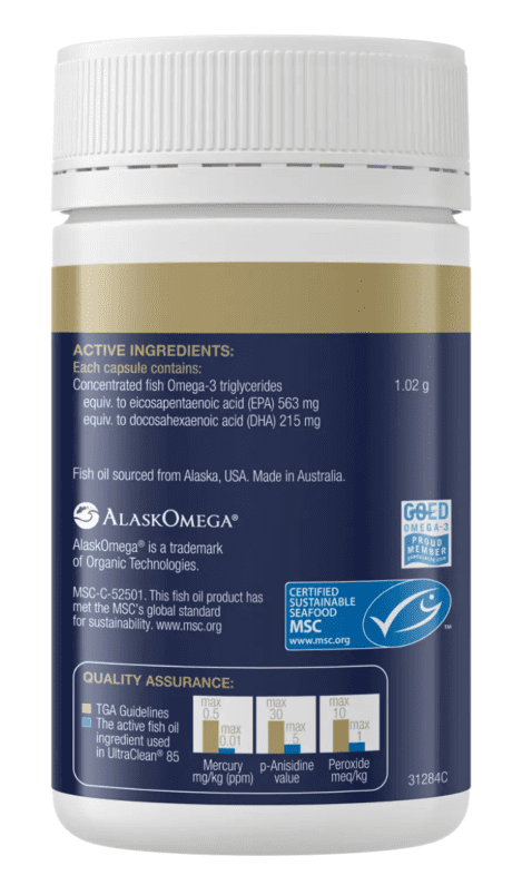 BioCeuticals UltraClean 85 120 Capsules