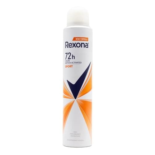 Rexona Women Motion Activated Sport Antiperspirant Aerosol 72H 200Ml (packaging may vary)