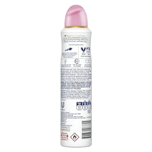 Dove Advanced Care Go Fresh Acai Berry & Waterlily 72h Antiperspirant Deodorant 250 mL (packaging may vary)