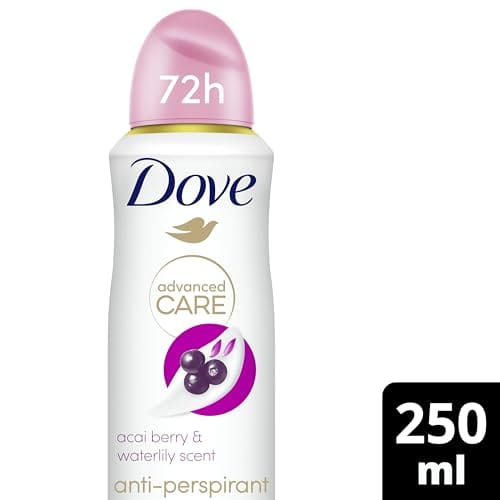 Dove Advanced Care Go Fresh Acai Berry & Waterlily 72h Antiperspirant Deodorant 250 mL (packaging may vary)
