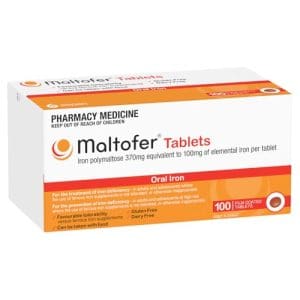 MALTOFER 100MG 100 TABLETS