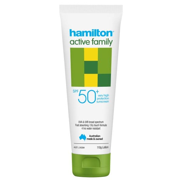 Hamilton Sunscreen Hamilton Sunscreen Active Family Lotion SPF 50+