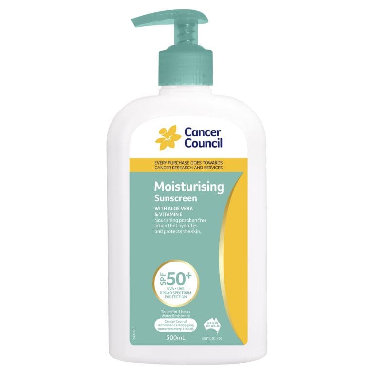 Cancer Council Moisturising Sunscreen SPF50+
