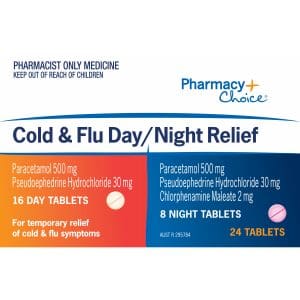 PC Cold & Flu Day/Night Relief PE Tablets